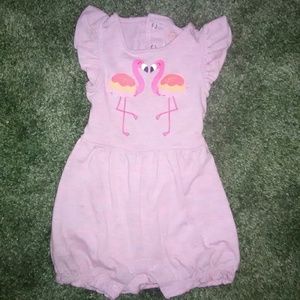 ~~~SOLD~~~ Flamingo Romper
